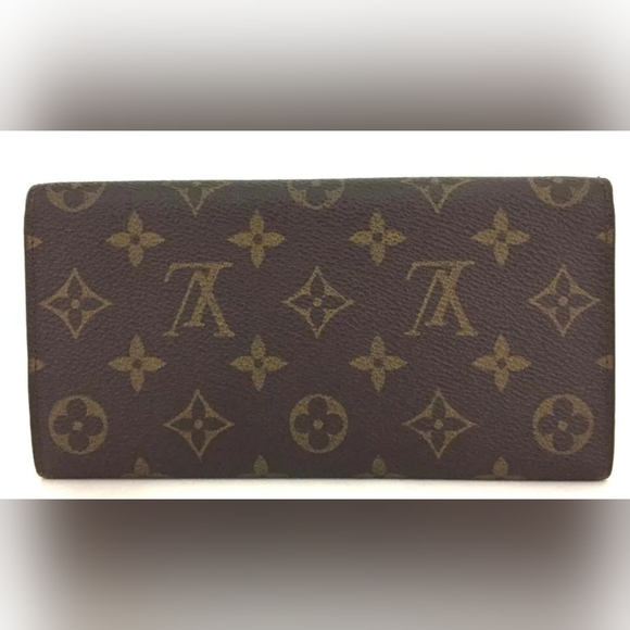 Authentic Louis Vuitton Monogram Portefeiulle Sarah Long Wallet - Picture 2 of 7